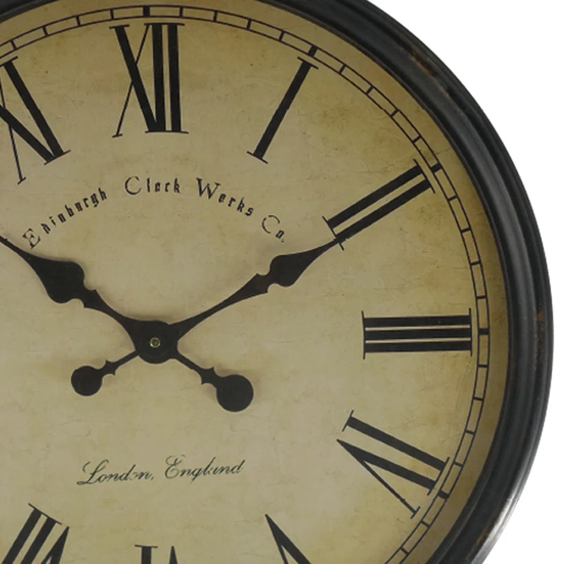 20inch Vintage ODM/OEM Decorative Clock Antique Wall Clock