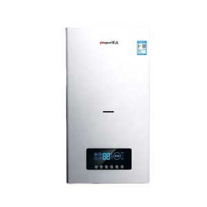 20KW Basic White Natural Gas Hot Water Heater Living Room Gas Boiler