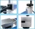 Import 20w 30w mini split type fiber laser marking machine for for medical equipment rings plastic from China