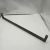 Import 24 Inch Square Shape Bathroom Towel Bar Black Paint Single Towel Bar Stainless Steel Long Towel Bar from China