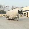 3 Axle 30/35/40/45cbm Bulk Cement/Fly Ash/Flour/Powder Material Transport Tank/Tanker Heavy Duty Truck Semi Trailer