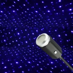 3 color color car USB adjustable voice activated indoor environment light led roof light decorative light