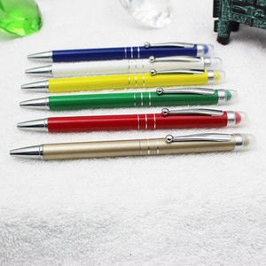 3 in 1 stylus plastic pen with light stylus led&stylus led pen