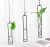 Import 3 Pack  Bud Flower Terrarium Glass Test Tubes Hanging Vase Planter from China