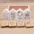 Import 300G foreign trade hot spot colored drawing White card kraft paper Christmas tree decoration label tag from China