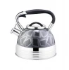 3.0l large capacity whistling kettle with multilayers stepped induction tea water kettle
