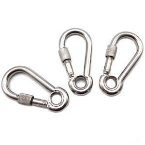 316 Stainless Steel Eyelet Rigging Snap Hooks Hardware Accessories