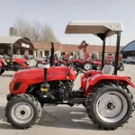35hp four wheel drive mini tractor micro tiller for small gardens agricultural farm