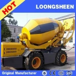 3.5m3 self loading concrete mixer truck/self loading truck