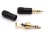 Import 3.5mm trs 3 poles gold plated male Audio Headphone Plug Connector from China