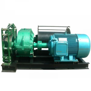 380 v electric generator double drum drive electric 20 ton winch