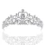 Import 3pcs/set Latest Crown Earring Necklace Bridal Tiara Wedding Princess Crown Set for Bride from China