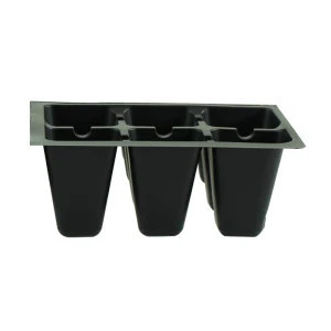 4 6 12 24 50 72 98 105 128 200 288 Cells PS Plastic Plug Seed Starting Grow Germination Tray for Greenhouse Vegetables Nursery