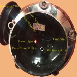 4 Inch Double Exhaust Pipe motor subwoofer for City Coco Electric Scooter