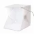 Import 40cm photo light box folding studio softbox with led light black white background light room accessories from China