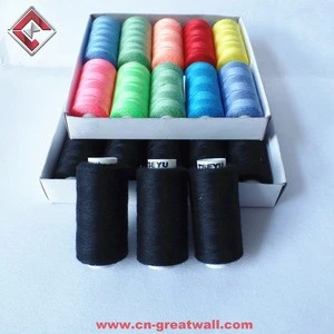 40s/2 100% spun polyester sewing thread, Cheap sewing thread wholesale