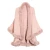 419365 Free Size Cloak double layer loose knitted scarves shawls
