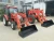 Import 4x4WD 70hp farm tractor with frond end loader machine from China
