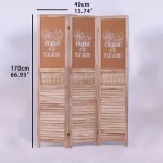 5 Stars Hotel Restaurant Wood Hall Wall Partition Screen Soundproof Room Dividers
