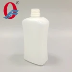 500ml Natural PE Flat Type Empty Plastic Bottles for Chemical or Liquid Medicine