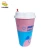 Import 500ML/17oz food grade PP packaging plastic ice cream frozen yogurt plastic cup from China