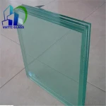 5+3.8+5mm hurricane proof toughened laminated glass safety building toughened glass laminated