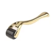 540 Stainless Steel Needle Derma Roller Gold Handle Facial Cosmetic Micro Needle Roller