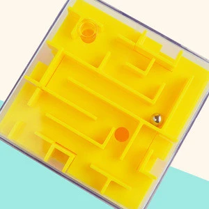 5.5CM 3D Cube Puzzle Maze Toy Hand Game Case Box Fun Brain Game Challenge Fidget Toys Balance Educational Toys for children