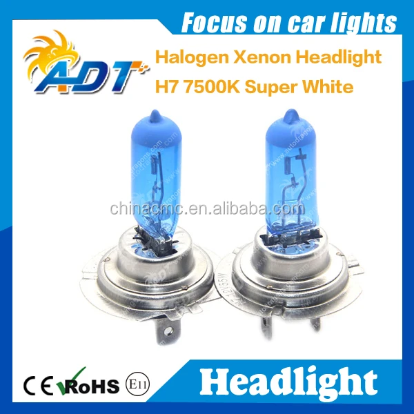 55W 100W Auto Light Halogen Bulb H7 24V Super White Xenon Plasma Krypton Case Lamp