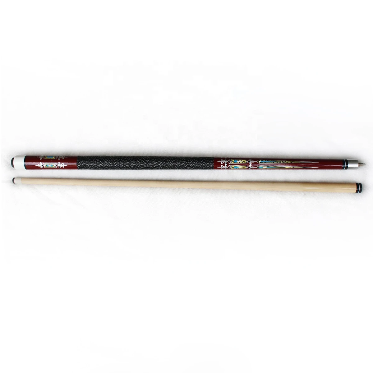 57 58" Billiard House Bar Pool Cue Wood Sticks Maple Wood Billiard Pool Rod With Nylon Wrap