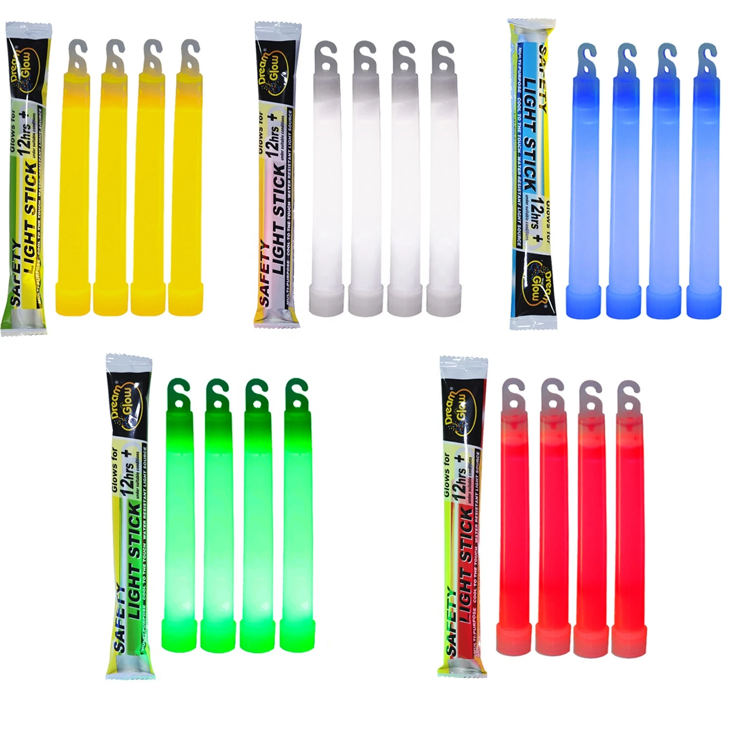 6 inch china  colorful chemical  glow sticks manufacturer glow stick for emergency suppliers