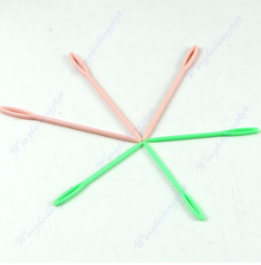 6 pcs 2 Sizes Plastic Hand Sewing Yarn Darning Tapestry Needles Notions Craft