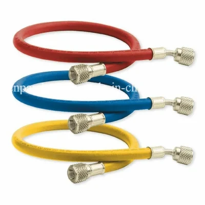60" Refrigerant Charging Hoses with Standard Fittings