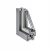 Import 6063 aluminum alloy extruded profiles frames for doors and windows from China