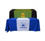 6ft Dye Sublimation Custom Pattern Table Cover promotion table cloth printing tradeshow table cloth