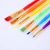Import 6pcs Paint Brush nylon multicolor plastic paintbrush Watercolor brush for children art brush set from China