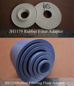75mm 85mm Lab use rubber funnel filter adapter filtering flask aid