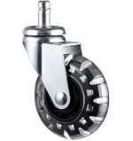 75mm Rollerblade Style Soft Office Chair Wheels with 7/16