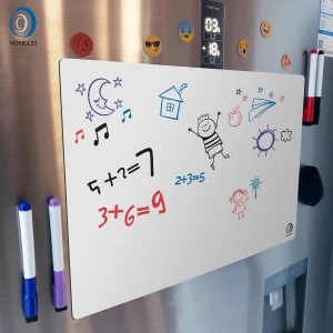 7.9-17A2 Dry erase fridge drawing toys magnetic writing board drawing board for kids