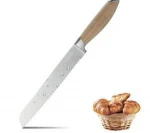 8 inch Ultra-Sharp & Durable Blade For Easy Slicing Bread Knife