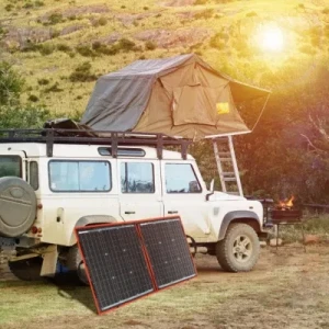 80W Flexible Mono Foldable Solar Panel Portable Panel High Power Outdoor Solar Panel China for Travel&amp;Boat