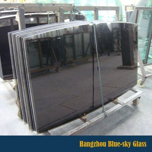 8mm 10mm 12mm smoke grey  tinted tempered glass