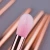 Import 8PCS Custom Logo Professional Cute Women Girl Makeup Tools Pink Bristle Rose Gold Brushes Brochas Maquillajes from China