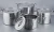 Import 8Pcs Kitchen Stainless Steel Cookware Set Cooking Pot Pan Set from China