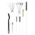 Import 9 Pieces multifunctional cleaning brush from China