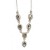 Import 925 Sterling Silver Jewelry Wholesale Semi Precious Stone Labradorite Necklace from India