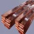 Import 99.99% purity red pure copper bus bar copper flat bar from China