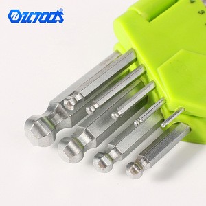 9PC Allen Ball Point End Short Arm Hex Key Wrench Set Japanese Brand OEM Hand Tools