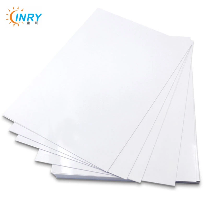 A4 size glossy 190gsm photo paper for pigment dye inkjet printing