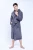 Import A6002 Women&#039;s and Mens Breathable Black Coral Fleece Bath Robe with Shawl Collar from China